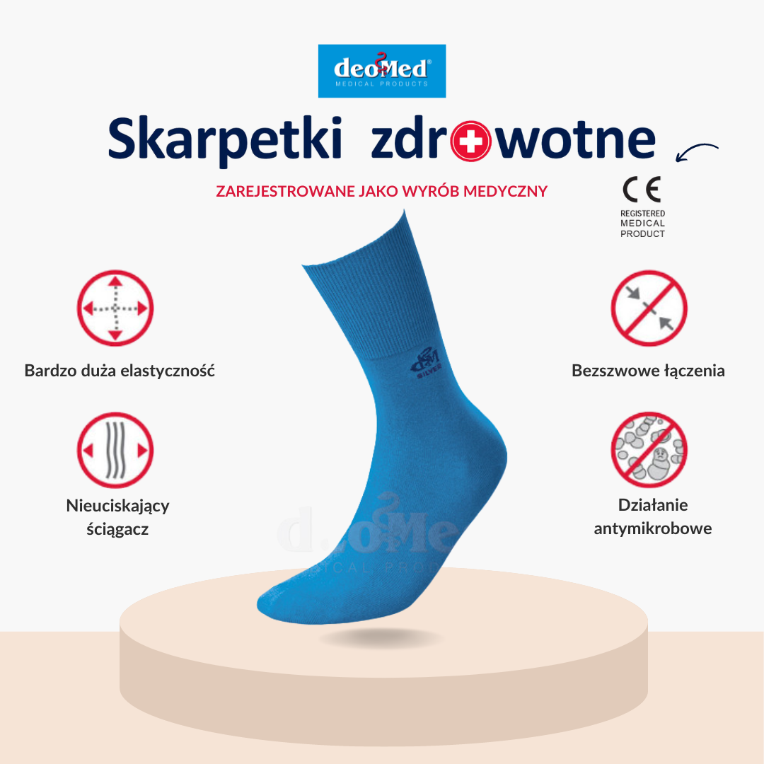 Bez ucisków, bez problemów - jak wybrać idealne skarpetki dla osób z problemami krążenia?
